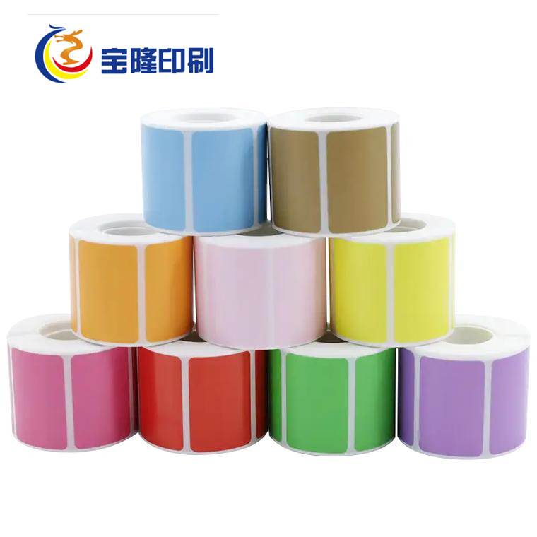 彩色热敏标签